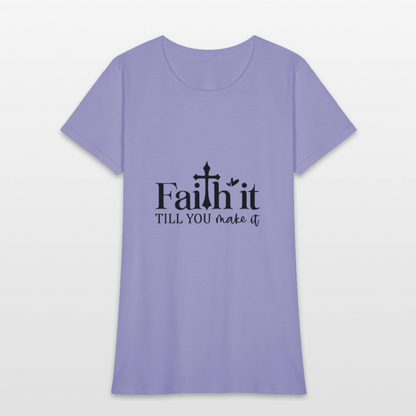 Have Faith - Women's T-Shirt - lavender