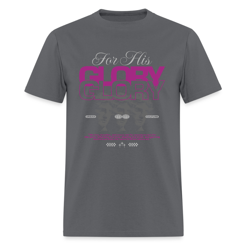 Glory to God - Men's T-Shirt - charcoal