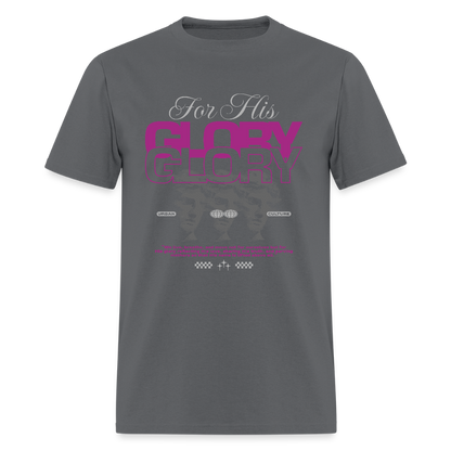 Glory to God - Men's T-Shirt - charcoal