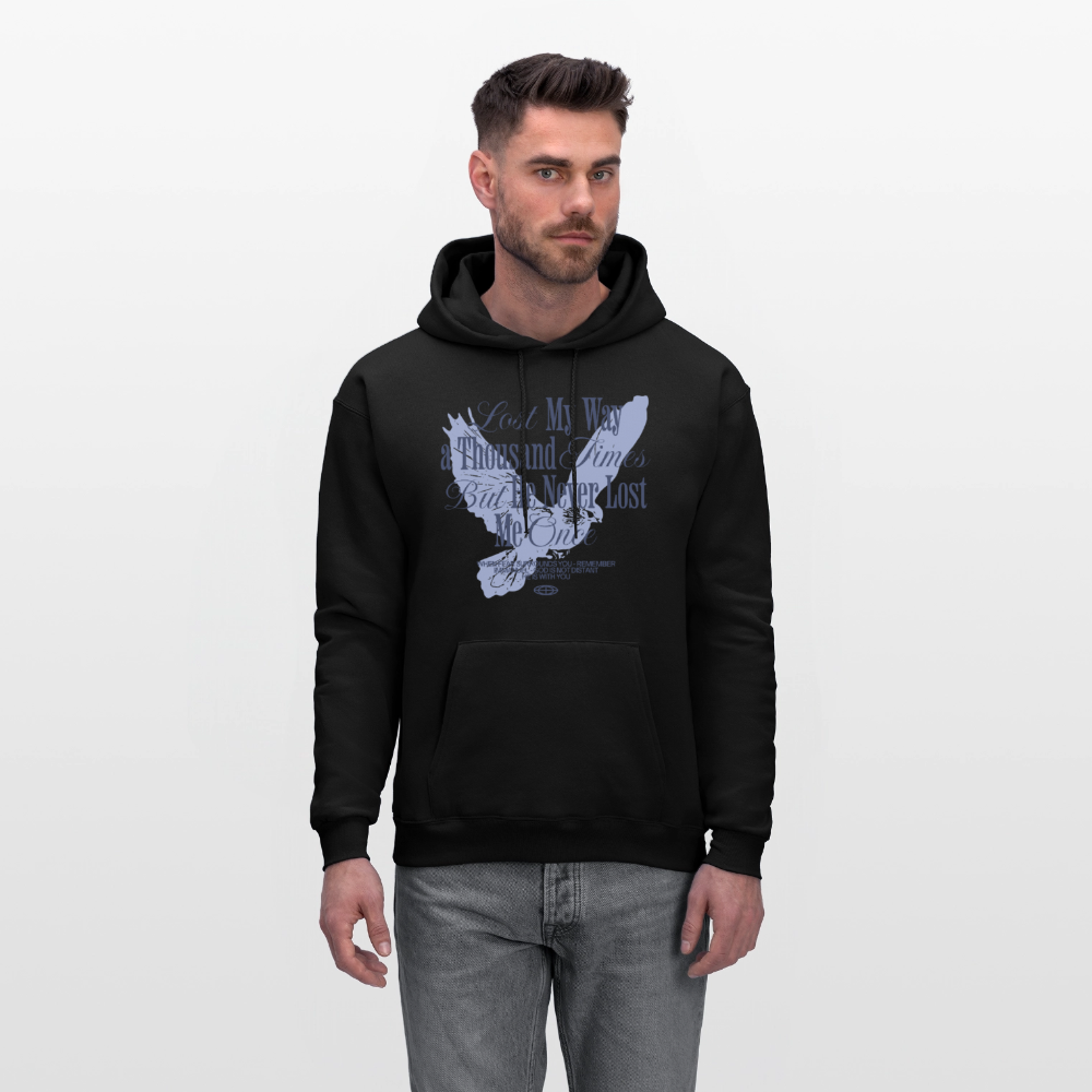 God is with Us - Men's Hoodie - black