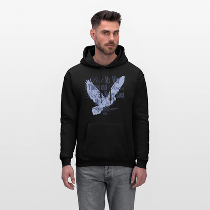 God is with Us - Men's Hoodie - black
