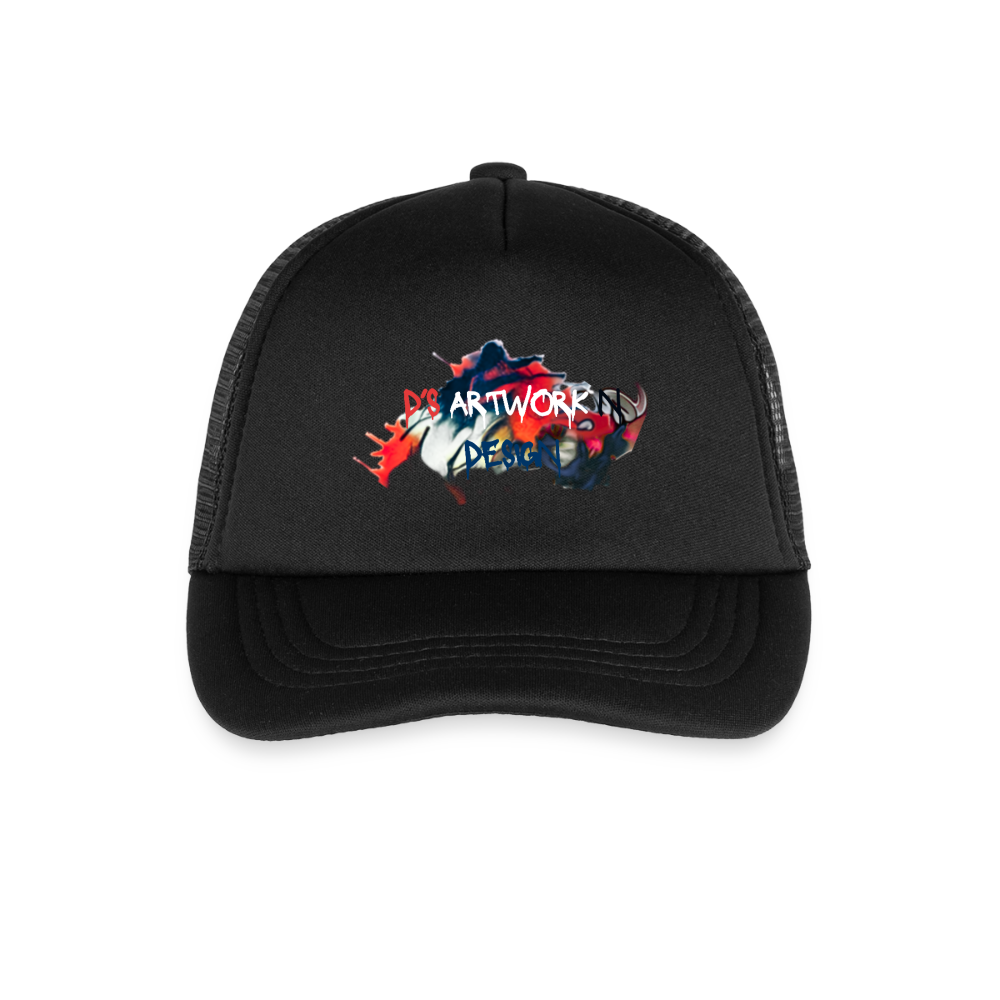 Spray Paint - DS Kid's Trucker Cap - black