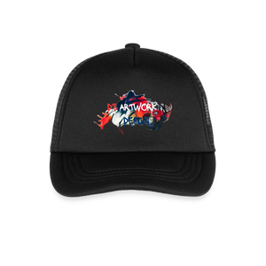 Spray Paint - DS Kid's Trucker Cap - black