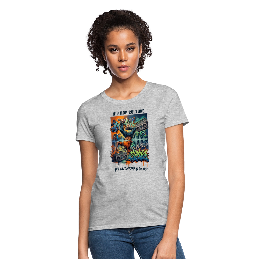 Hip Hop Culture - Women's T-Shirt - heather gray