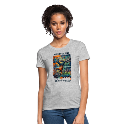 Hip Hop Culture - Women's T-Shirt - heather gray