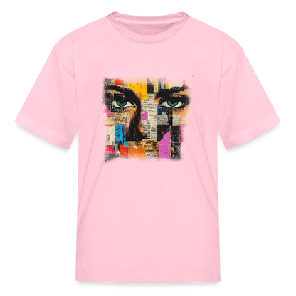 Pop Culture Woman 3 - Kids' T-Shirt - pink