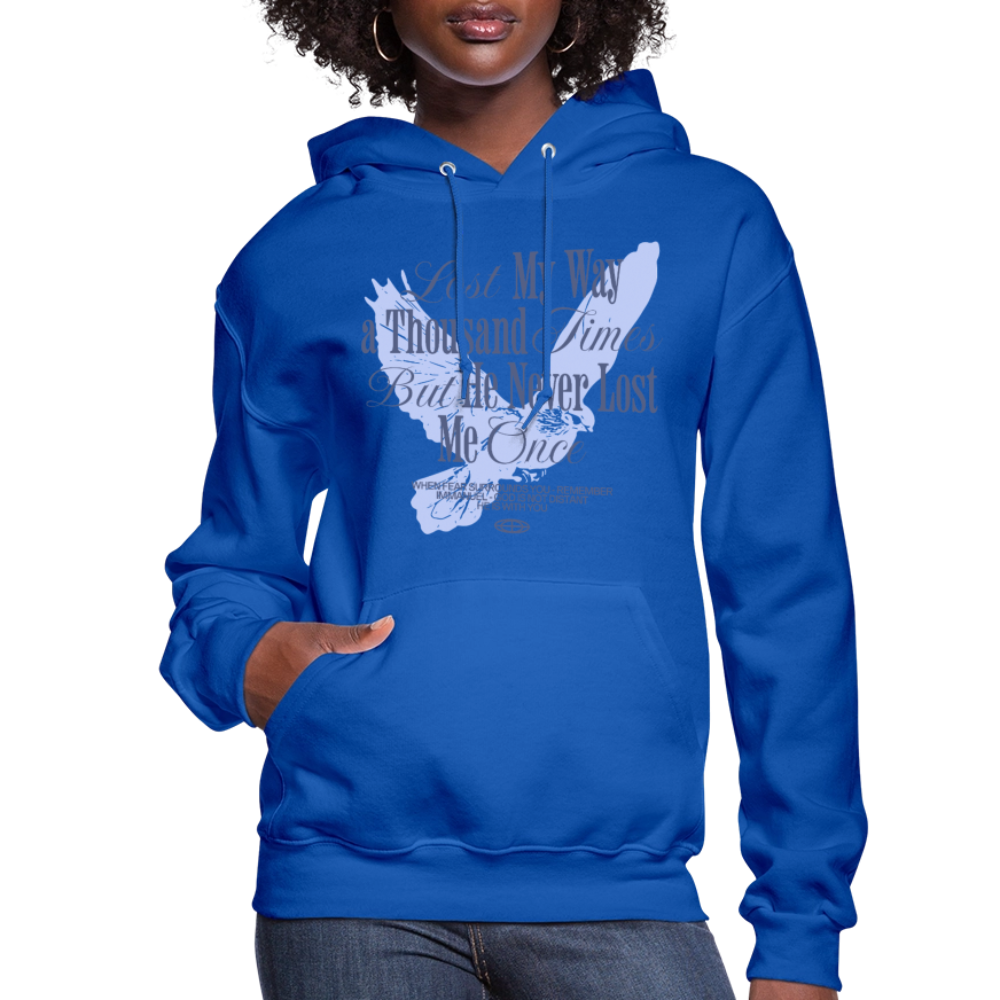 God is with Us - Women's Hoodie - royal blue