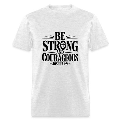 Be Strong - men's t-shirt - light heather gray