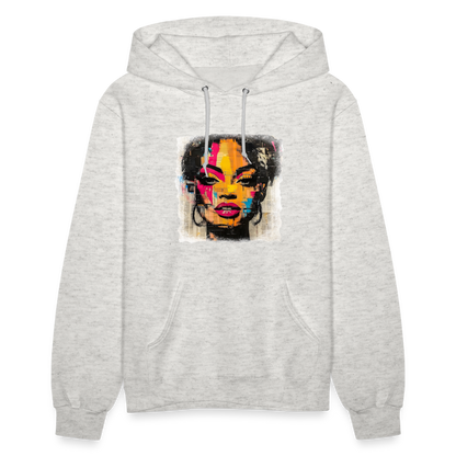 Pop Culture Woman 2 - Women's  Hoodie - heather oatmeal