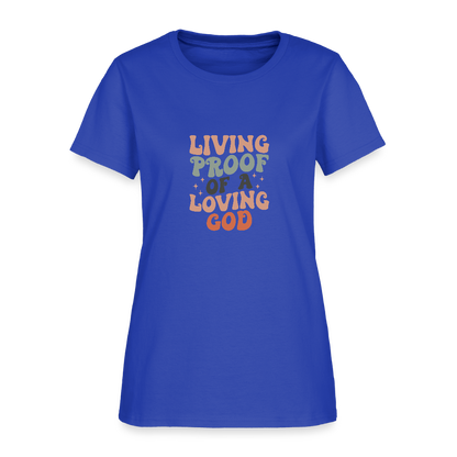 Living Proof - Women's T-Shirt - royal blue