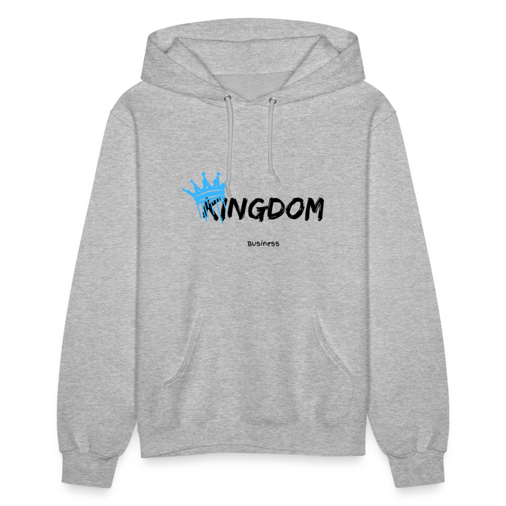 Kingdom Business - Women's Hoodie - heather gray