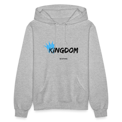 Kingdom Business - Women's Hoodie - heather gray