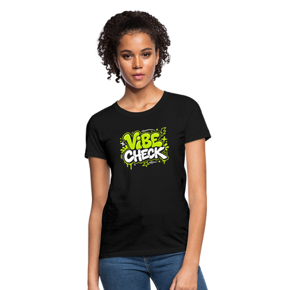 Vibe Check - Graffiti Women's T-Shirt - black