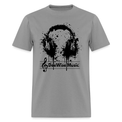 DeeWise Music - Headphones T-Shirt - rock