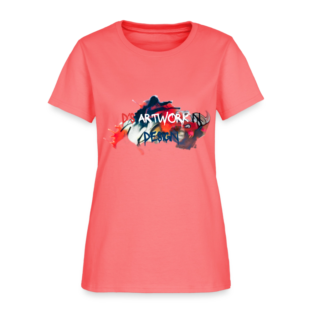 Spray paint - DS Women's T-Shirt - coral
