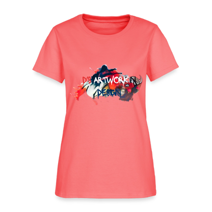 Spray paint - DS Women's T-Shirt - coral