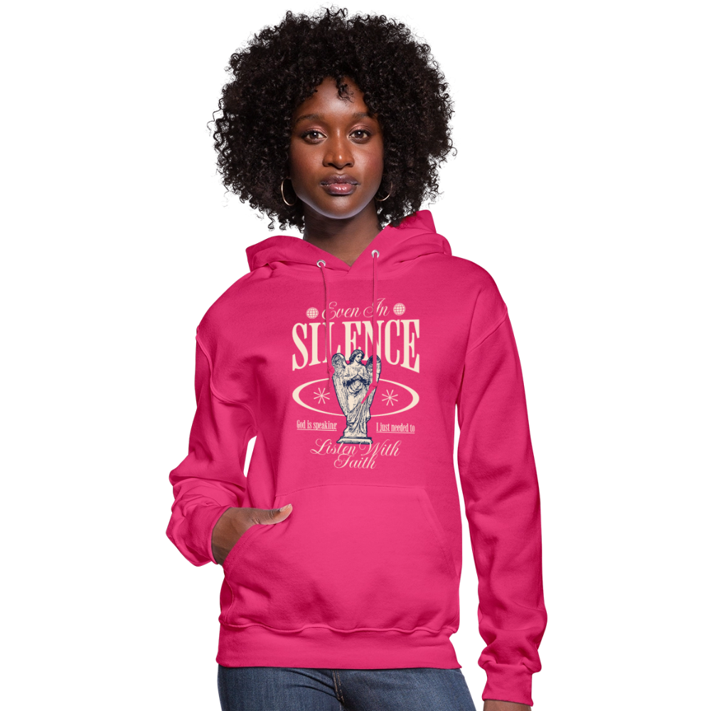 God Speaks - Women's Hoodie - fuchsia