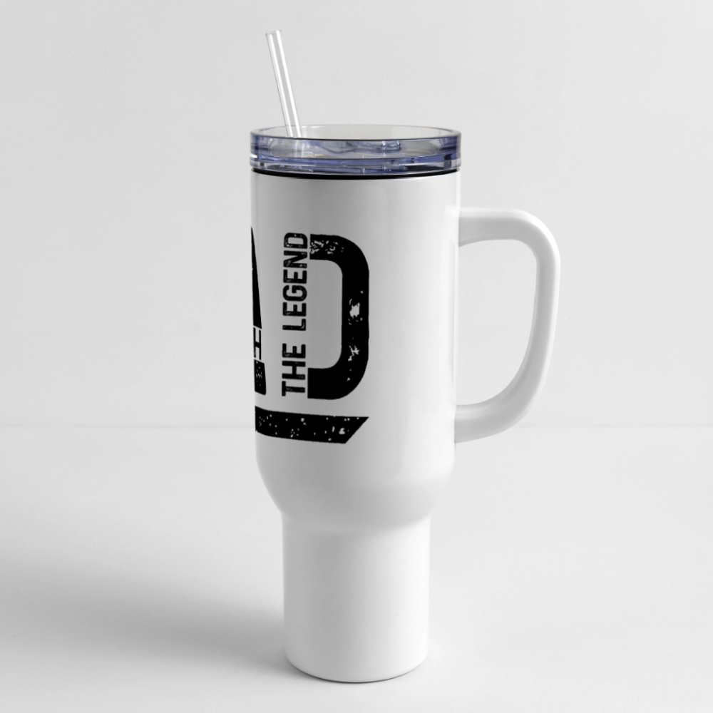 Dad - 40 oz Travel Tumbler - white