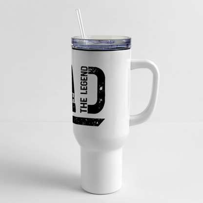 Dad - 40 oz Travel Tumbler - white