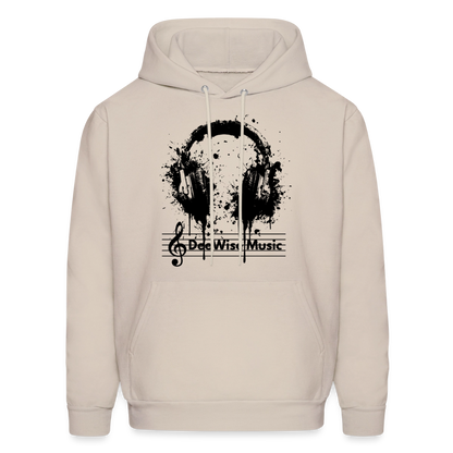 DeeWise Music - Men's Hoodie - Sand