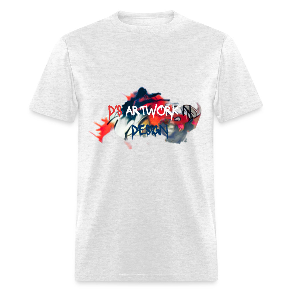 Spray Paint - DS  Men's T-Shirt - light heather gray