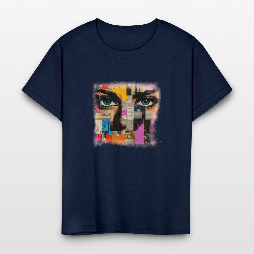 Pop Culture Woman 3 - Kids' T-Shirt - navy