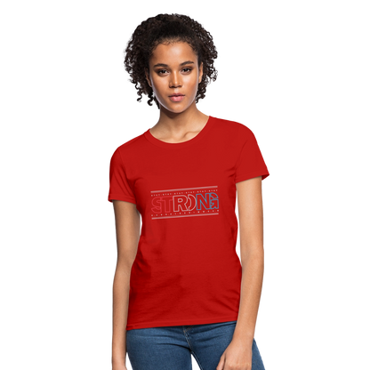 Stay Strong - Women's T-Shirt - red