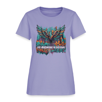 Graffiti Eagle - Women's T-Shirt - lavender