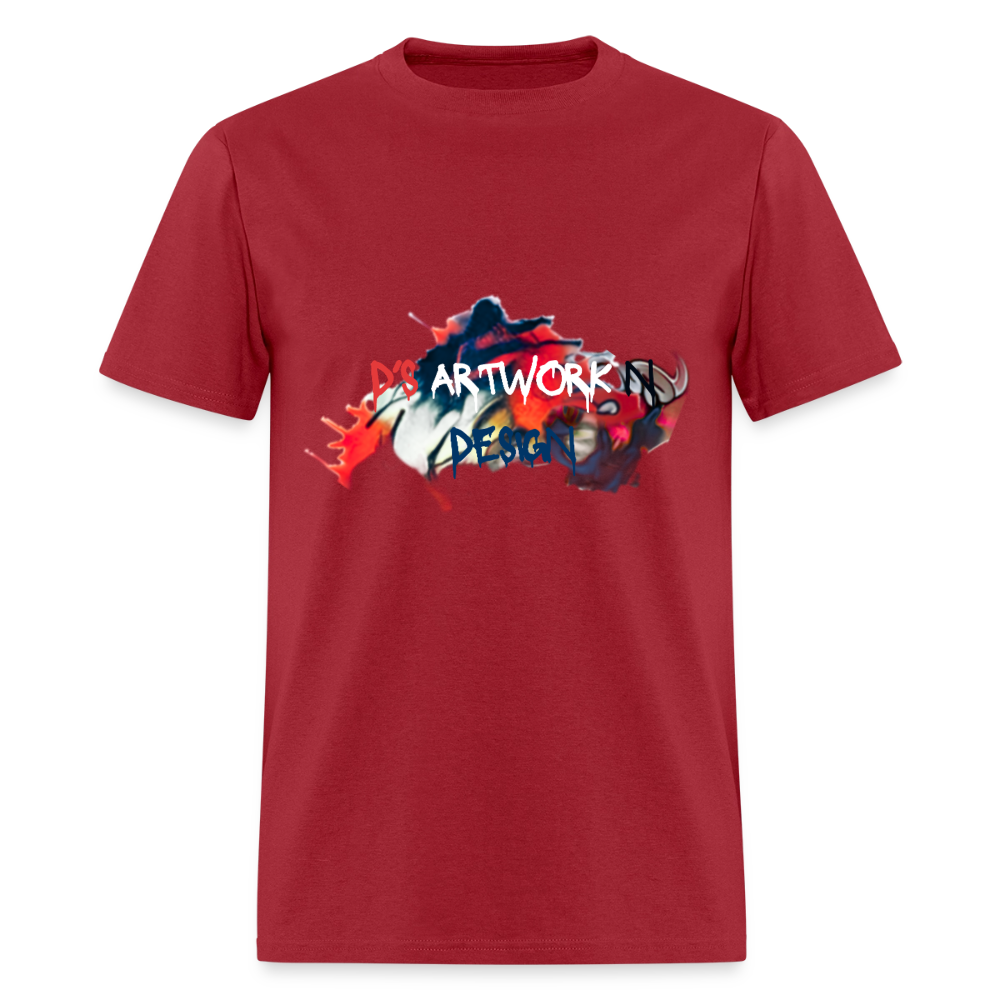 Spray Paint - DS  Men's T-Shirt - true red