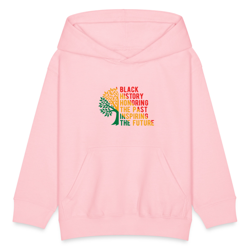Black History - kids hoodie - pink