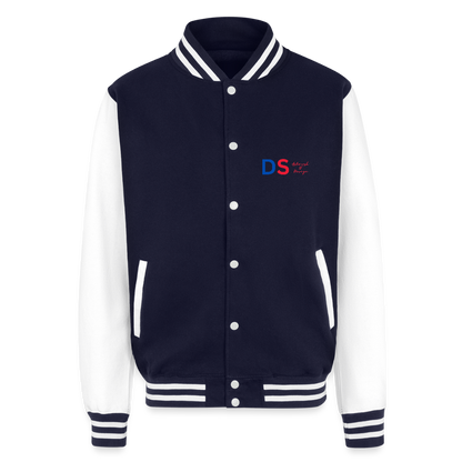 Heaven Made - Letterman Jacket - navy/white