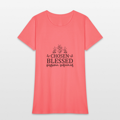 Chosen - Women's T-Shirt - coral