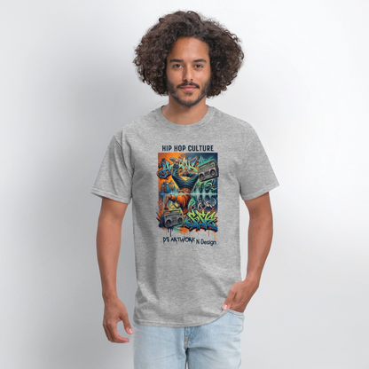 Hip Hop Culture - Men's T-Shirt - heather gray
