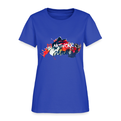 Spray paint - DS Women's T-Shirt - royal blue