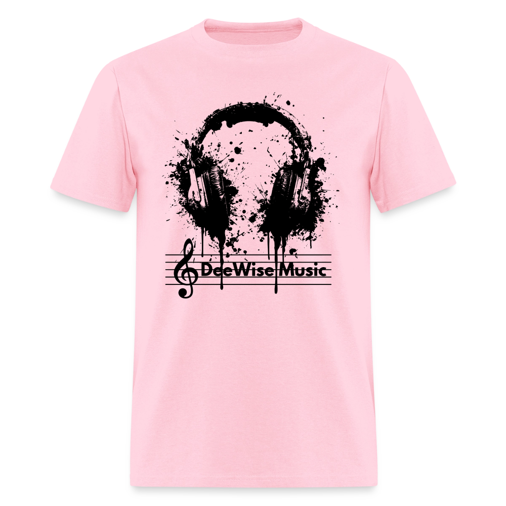 DeeWise Music - Headphones T-Shirt - pink