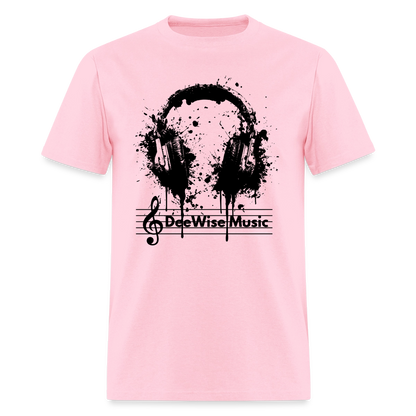 DeeWise Music - Headphones T-Shirt - pink