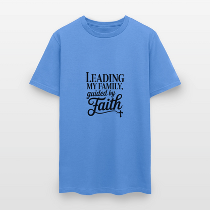 Leading Strong - men's t-shirt - carolina blue