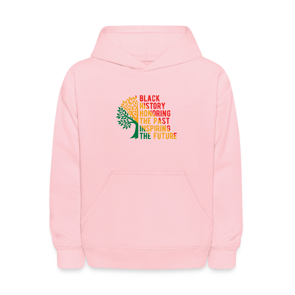 Black History - kids hoodie - pink