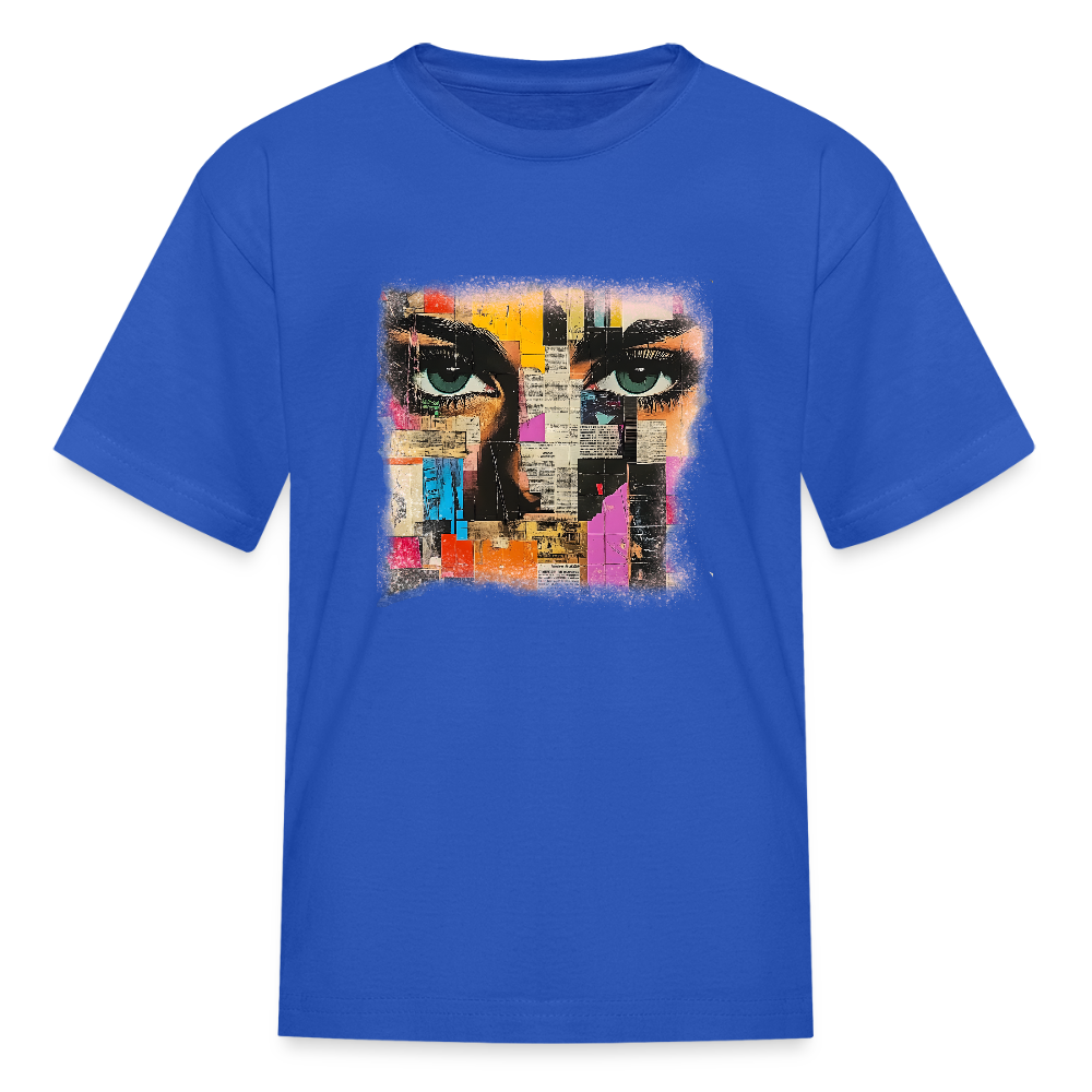 Pop Culture Woman 3 - Kids' T-Shirt - royal blue
