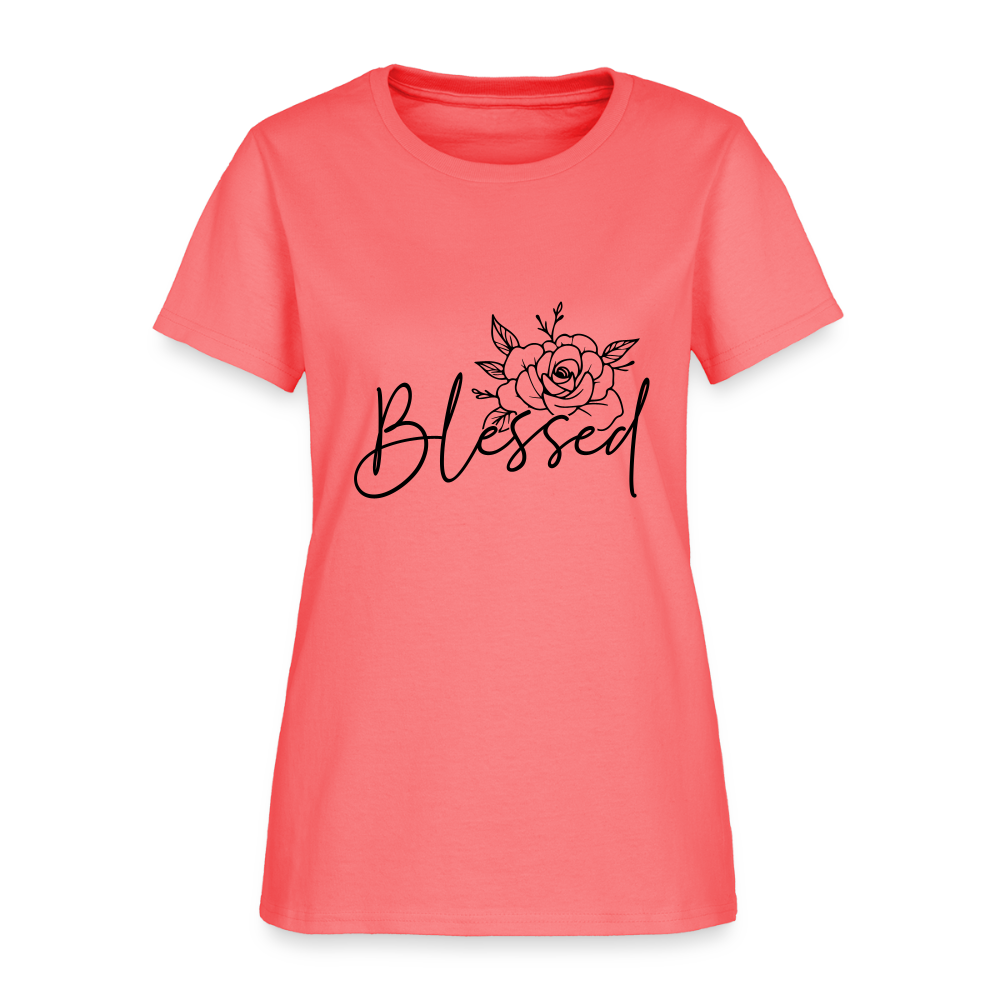 Blessed - Women's T-Shirt - coral
