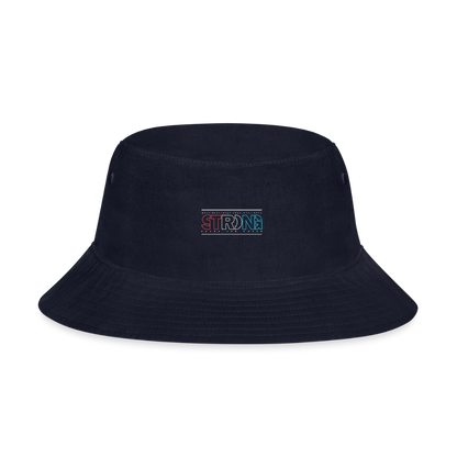 Stay Strong - Bucket Hat - navy