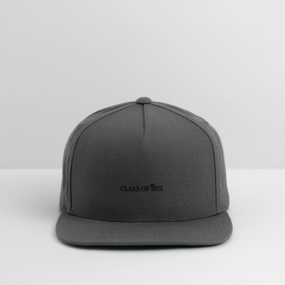 Class of 2025 - Snapback Baseball Cap - dark grey