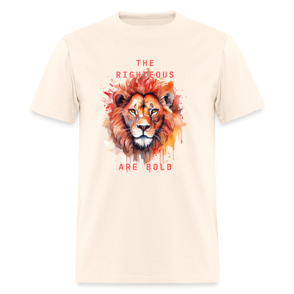 Bold Lion - Men's T-Shirt - natural