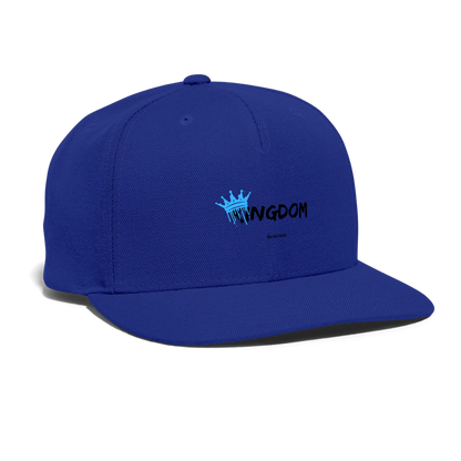 Kingdom Business - Snapback Baseball Cap - royal blue