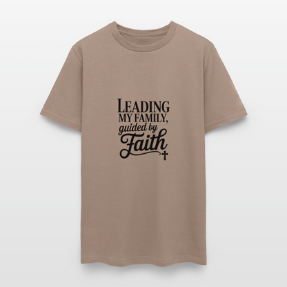 Leading Strong - men's t-shirt - brown savana