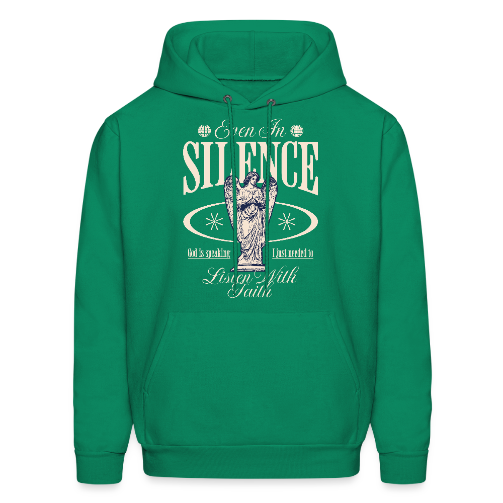 God Speaks - Men's Hoodie - kelly green