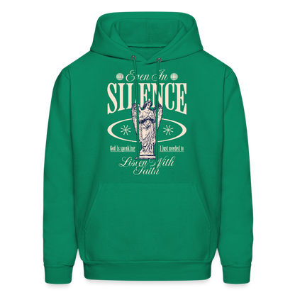 God Speaks - Men's Hoodie - kelly green