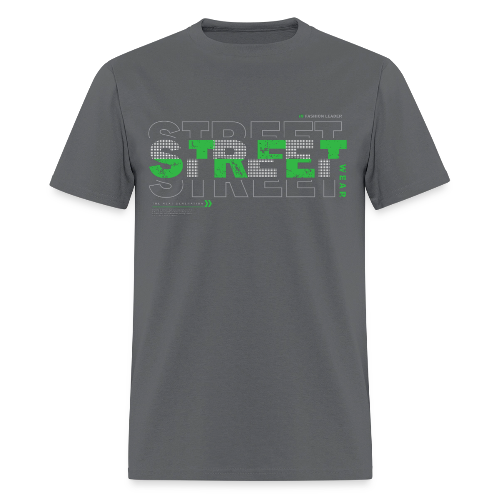 Street wear -Men's T-shirt - charcoal
