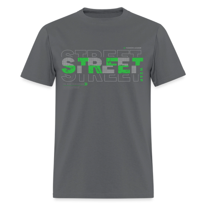 Street wear -Men's T-shirt - charcoal