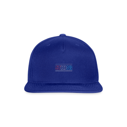 Stay Strong - Snapback Baseball Cap - royal blue